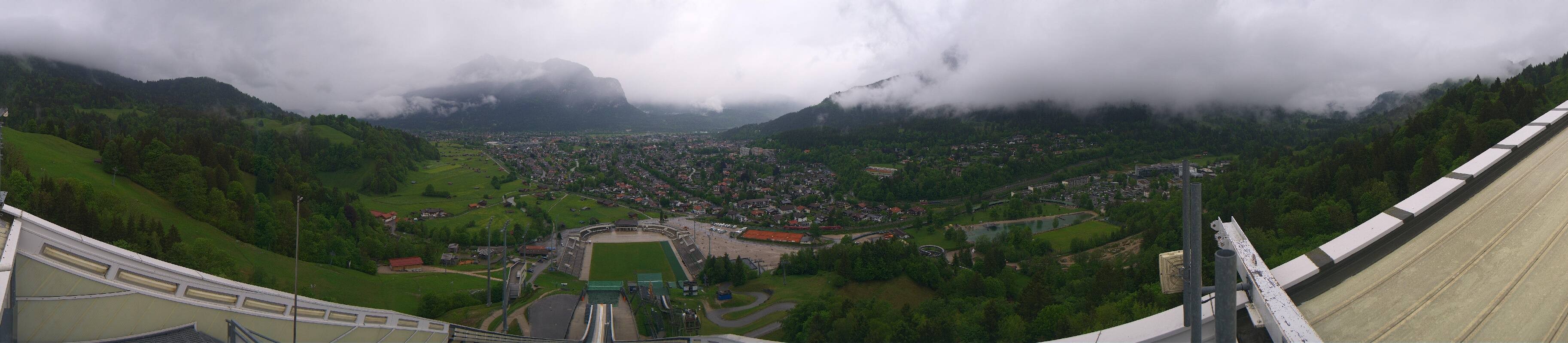 Archiv Foto Webcam Garmisch-Partenkirchen - Olympiaschanze