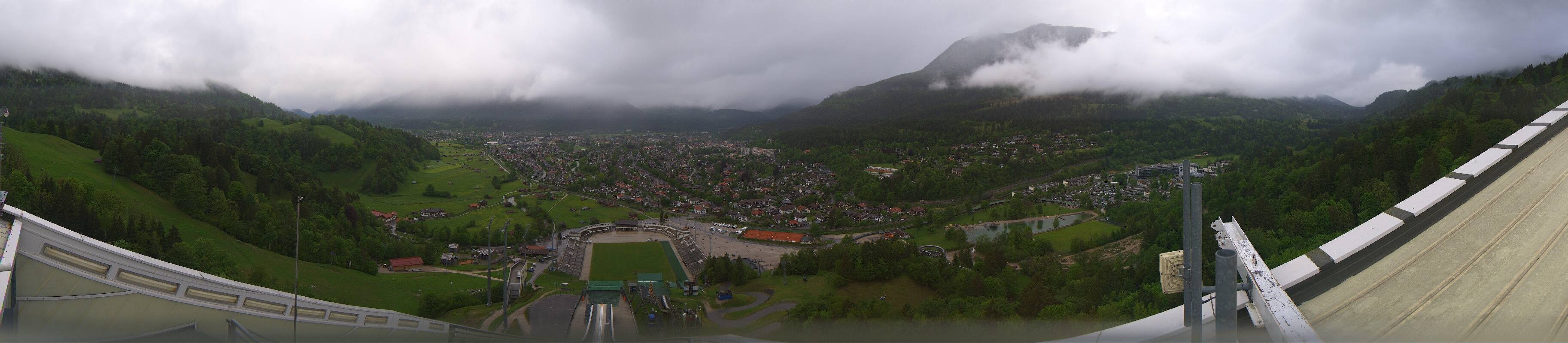 Archiv Foto Webcam Garmisch-Partenkirchen - Olympiaschanze