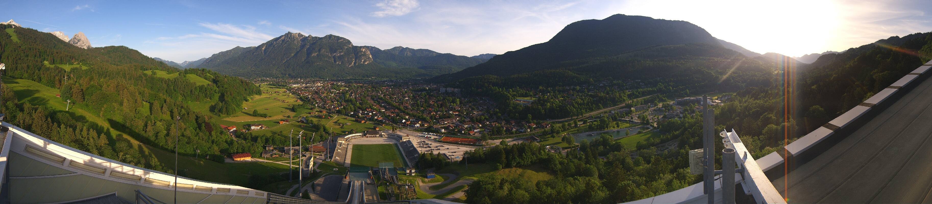 Archiv Foto Webcam Garmisch-Partenkirchen - Olympiaschanze
