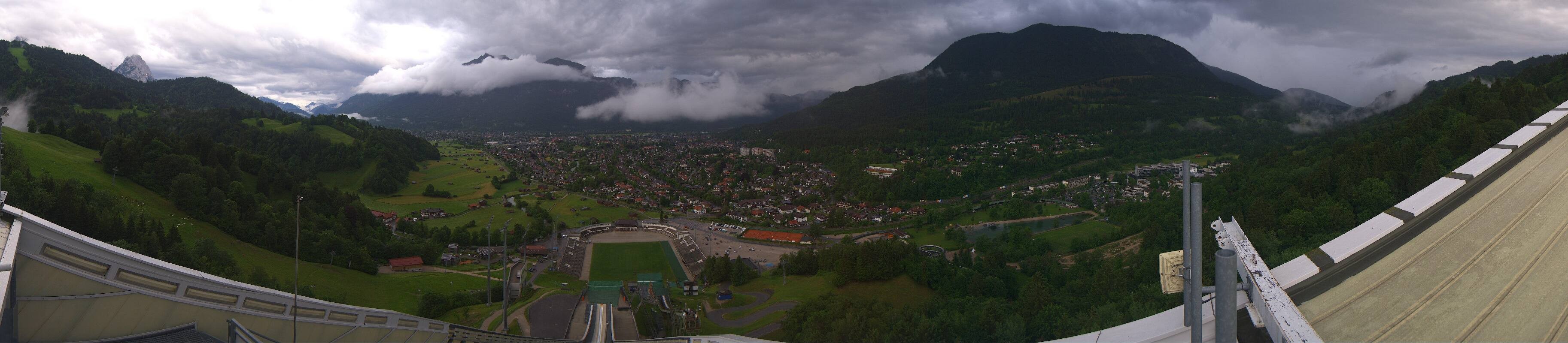 Archiv Foto Webcam Garmisch-Partenkirchen - Olympiaschanze