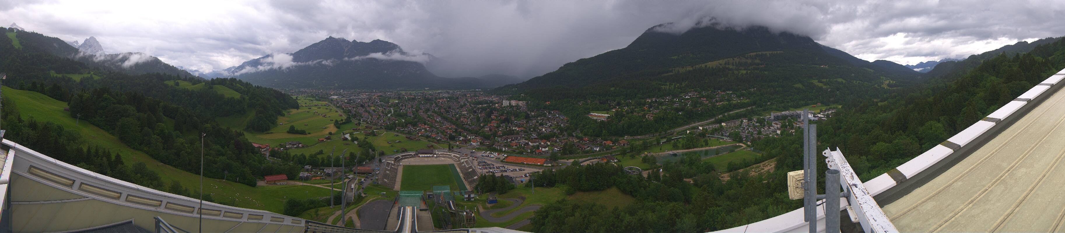 Archiv Foto Webcam Garmisch-Partenkirchen - Olympiaschanze