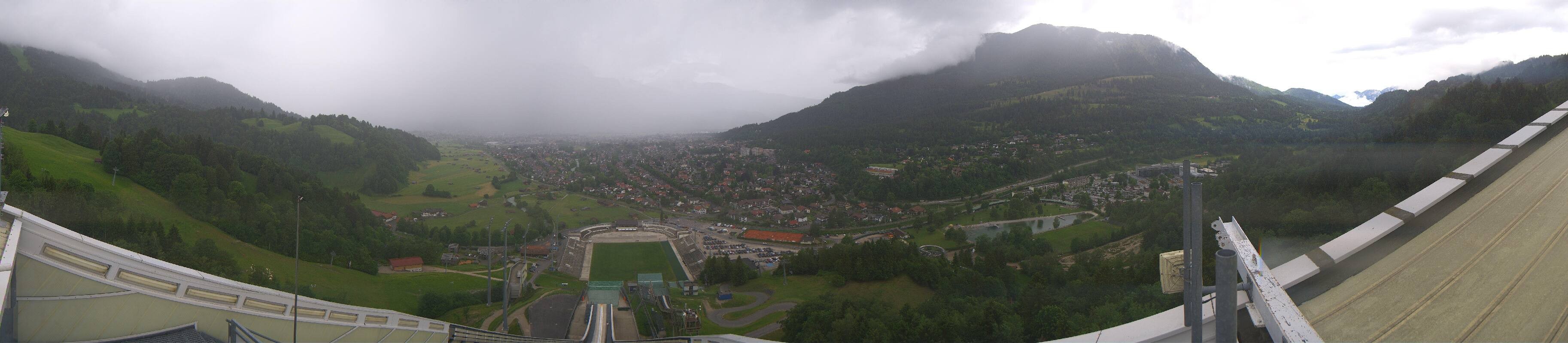 Archiv Foto Webcam Garmisch-Partenkirchen - Olympiaschanze