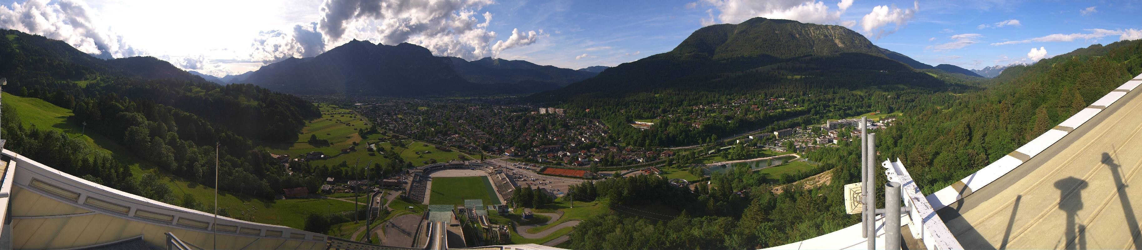 Archiv Foto Webcam Garmisch-Partenkirchen - Olympiaschanze