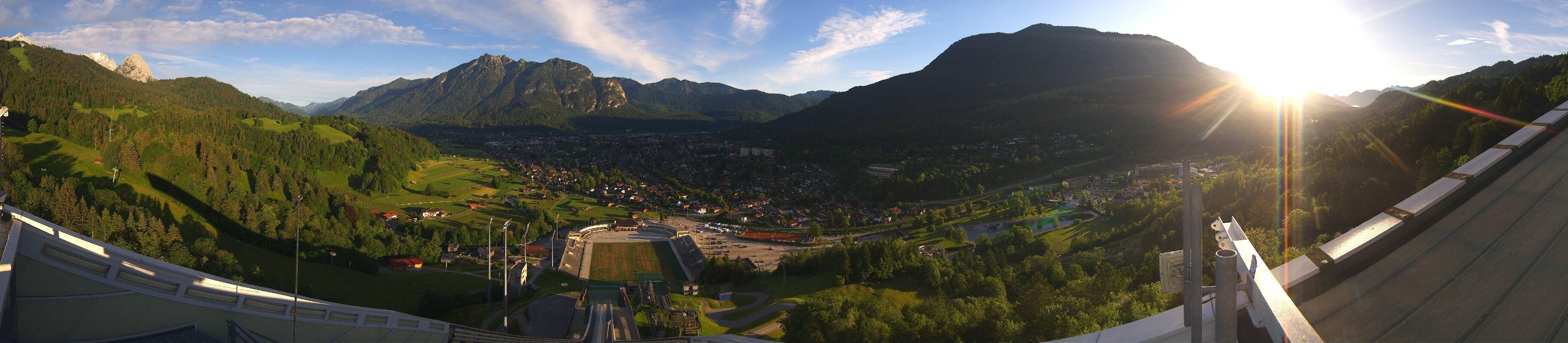 Archiv Foto Webcam Garmisch-Partenkirchen - Olympiaschanze