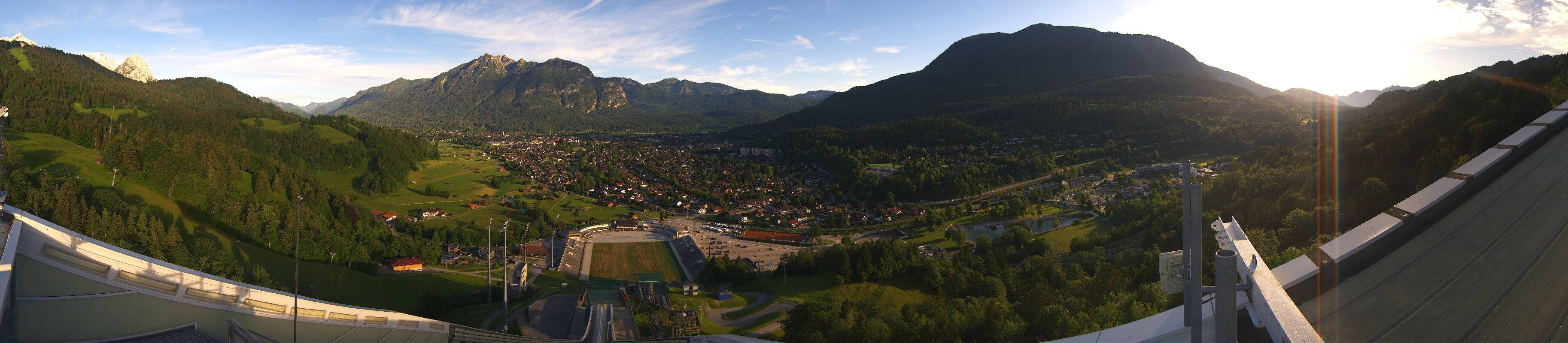 Archiv Foto Webcam Garmisch-Partenkirchen - Olympiaschanze
