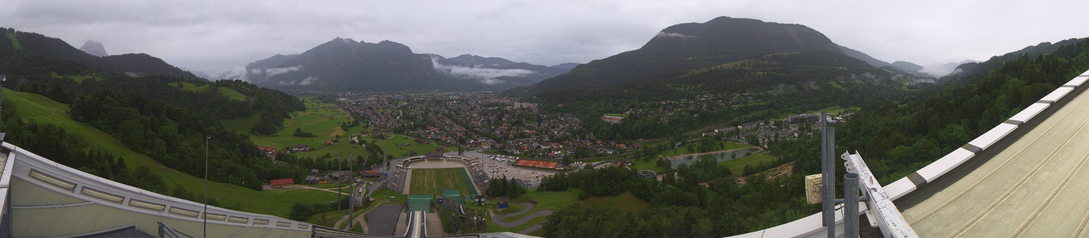 Archiv Foto Webcam Garmisch-Partenkirchen - Olympiaschanze