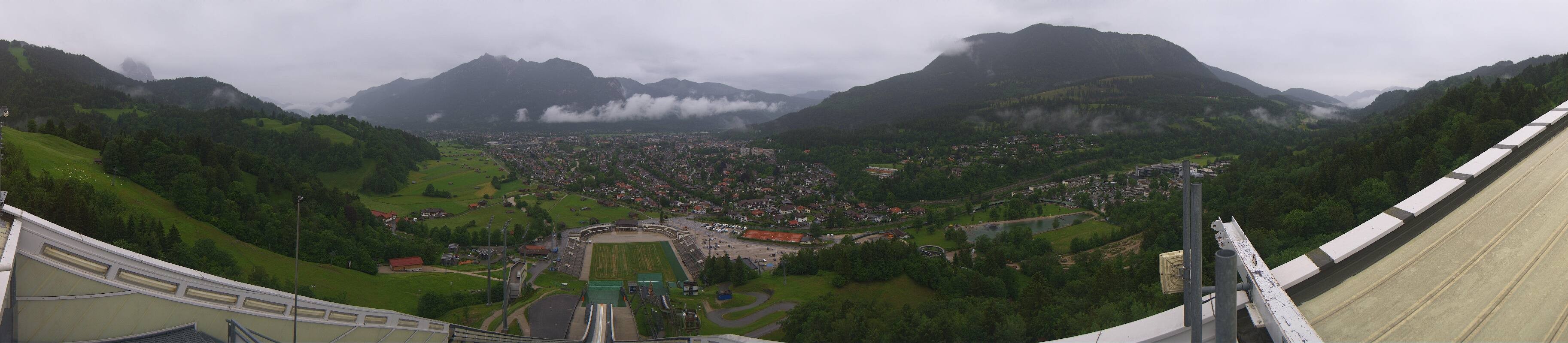 Archiv Foto Webcam Garmisch-Partenkirchen - Olympiaschanze