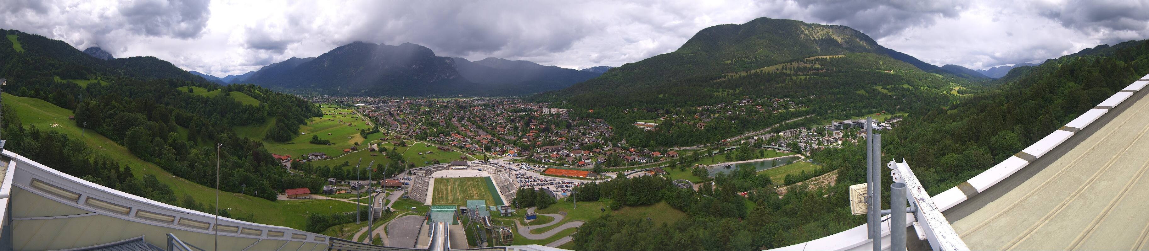 Archiv Foto Webcam Garmisch-Partenkirchen - Olympiaschanze