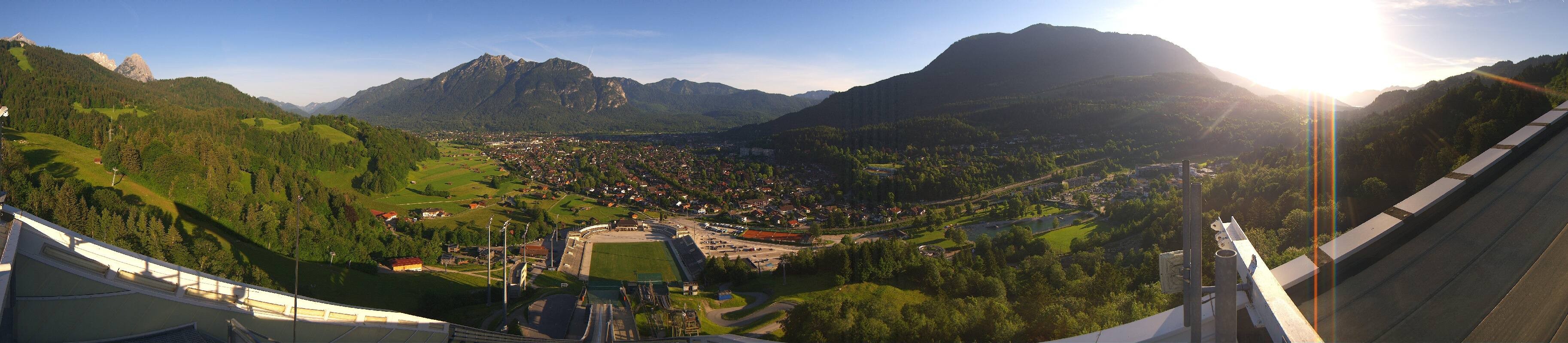Archiv Foto Webcam Garmisch-Partenkirchen - Olympiaschanze