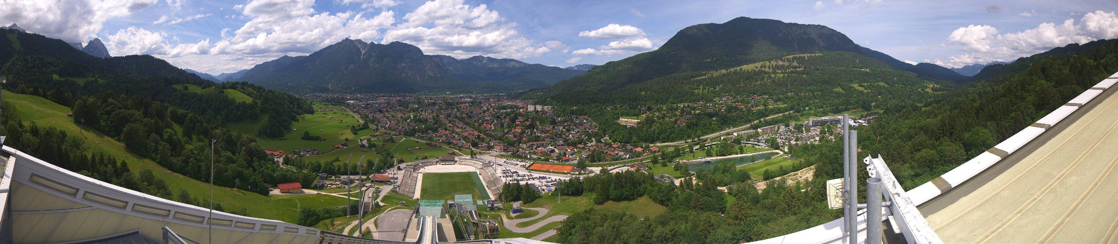 Archiv Foto Webcam Garmisch-Partenkirchen - Olympiaschanze