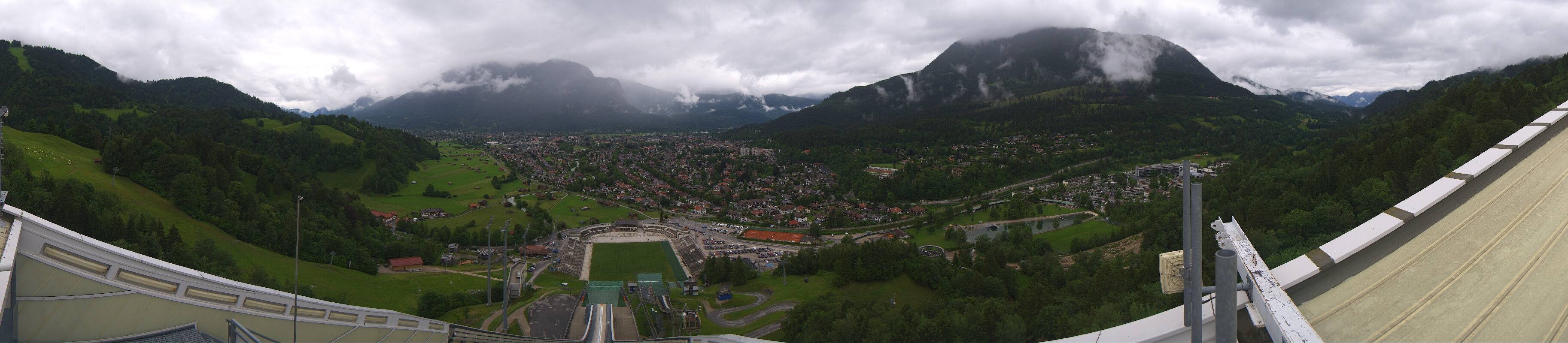 Archiv Foto Webcam Garmisch-Partenkirchen - Olympiaschanze