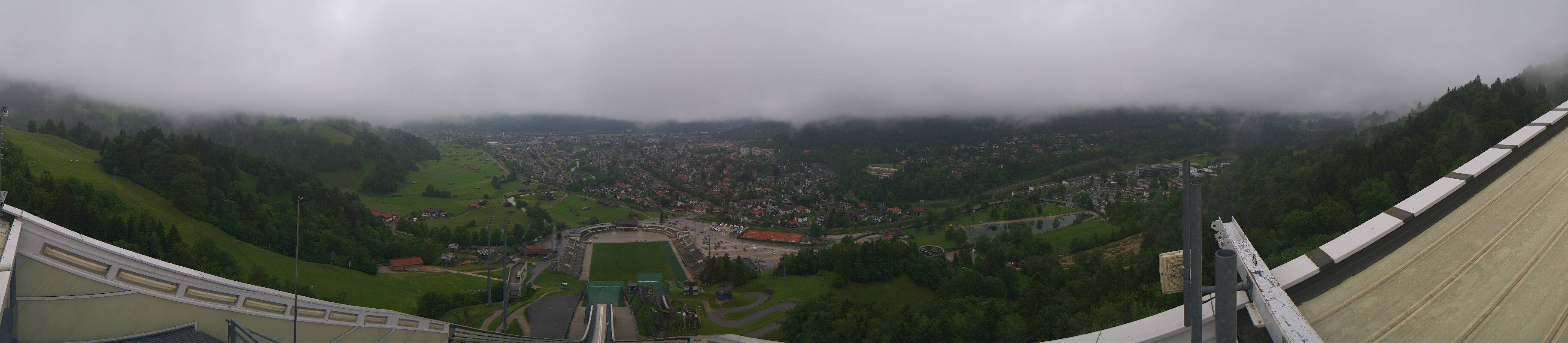 Archived image Webcam Garmisch-Partenkirchen Olympia Hill