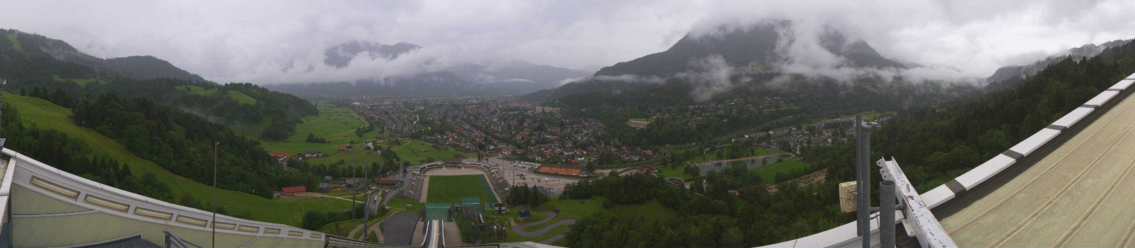 Archiv Foto Webcam Garmisch-Partenkirchen - Olympiaschanze