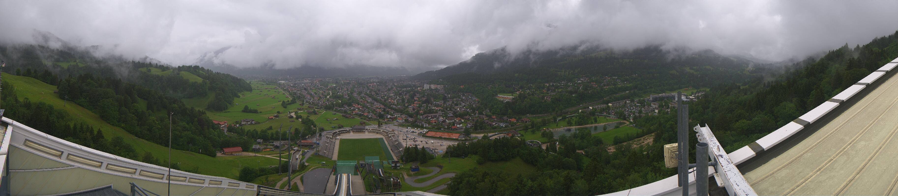 Archiv Foto Webcam Garmisch-Partenkirchen - Olympiaschanze