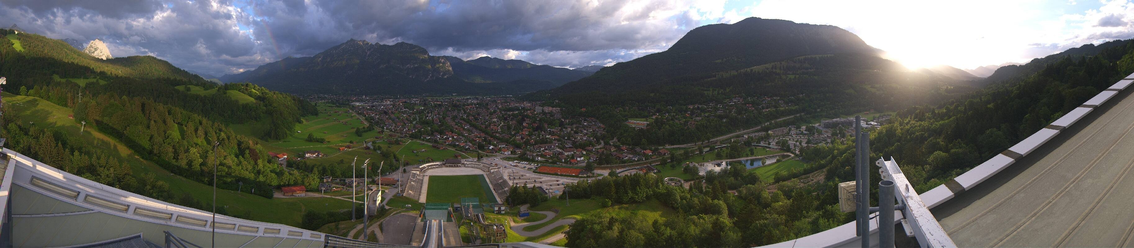 Archiv Foto Webcam Garmisch-Partenkirchen - Olympiaschanze