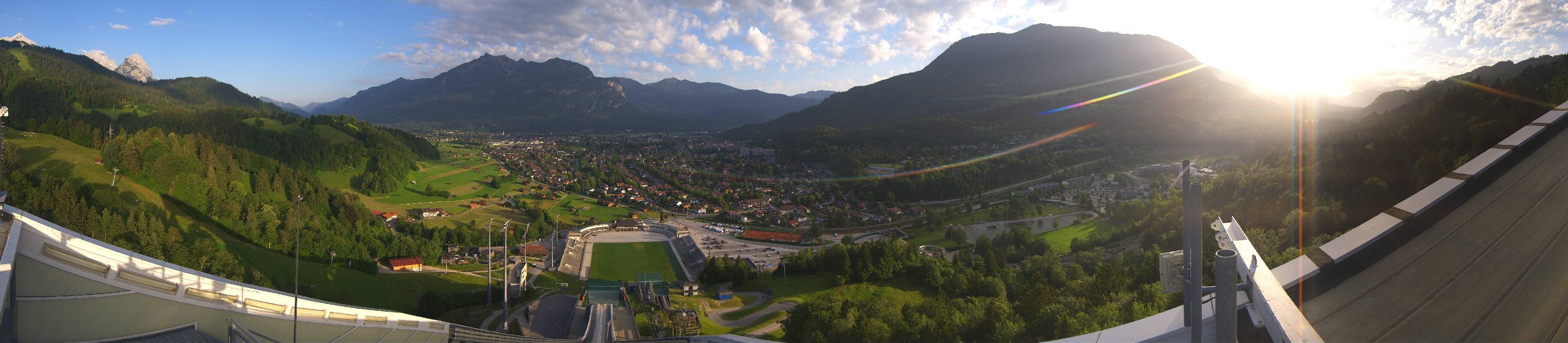 Archiv Foto Webcam Garmisch-Partenkirchen - Olympiaschanze