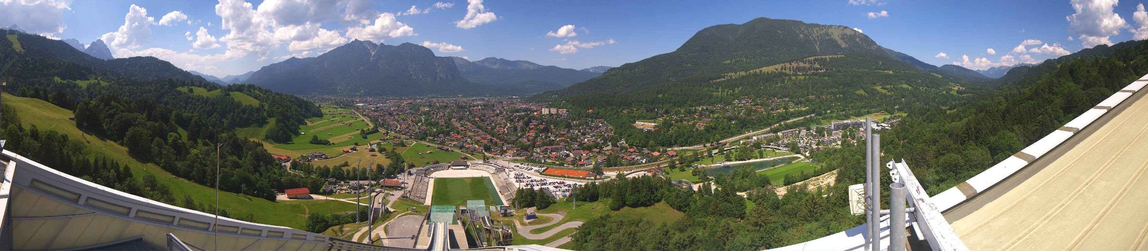Archiv Foto Webcam Garmisch-Partenkirchen - Olympiaschanze