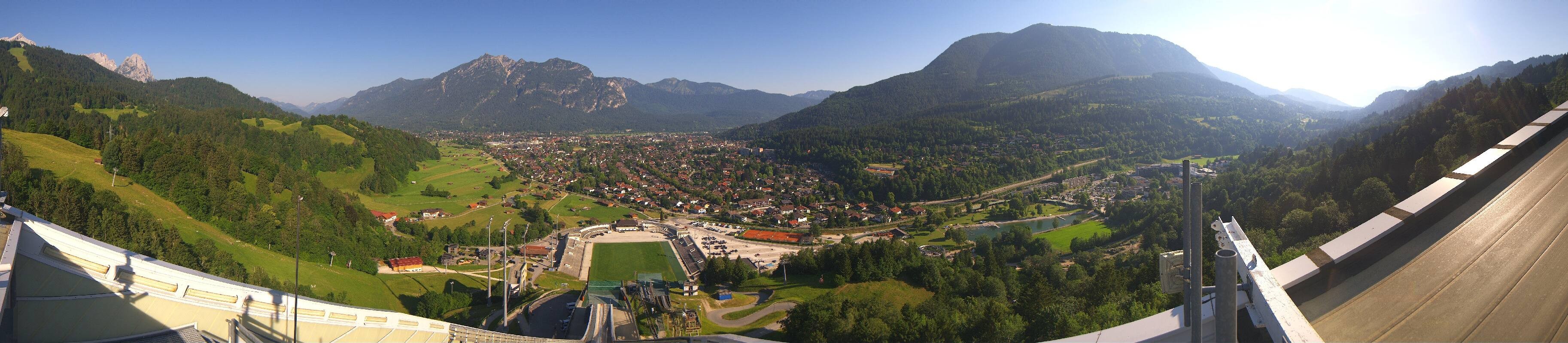 Archiv Foto Webcam Garmisch-Partenkirchen - Olympiaschanze