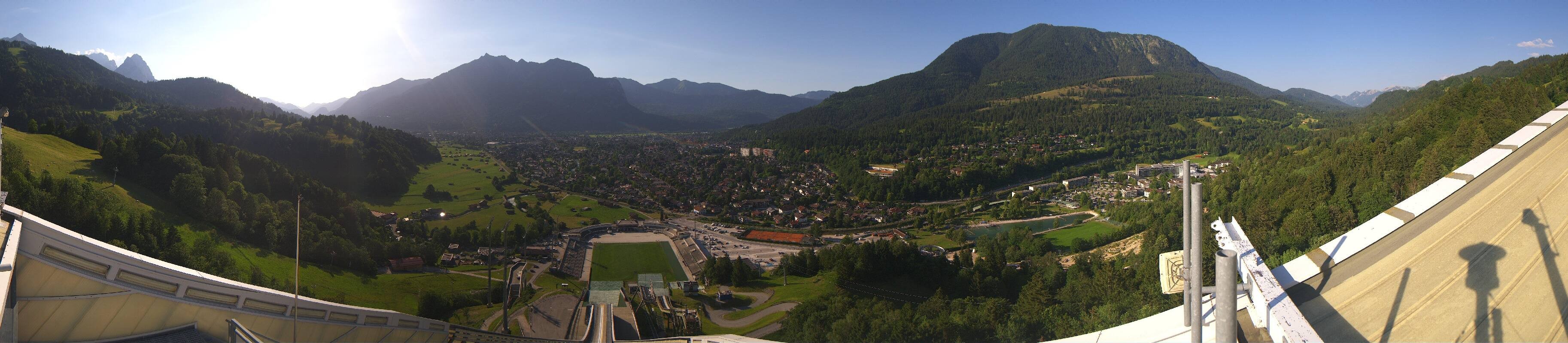 Archiv Foto Webcam Garmisch-Partenkirchen - Olympiaschanze