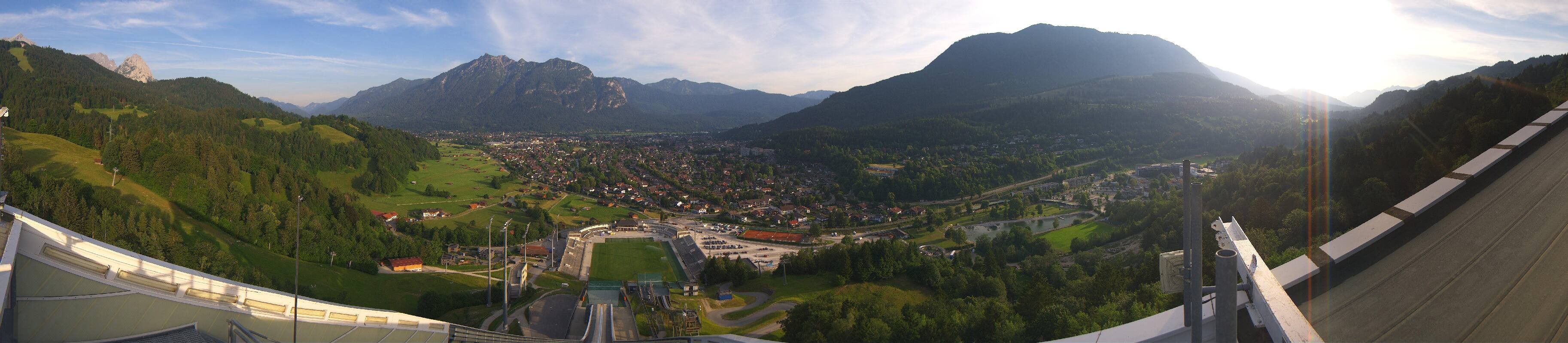 Archiv Foto Webcam Garmisch-Partenkirchen - Olympiaschanze