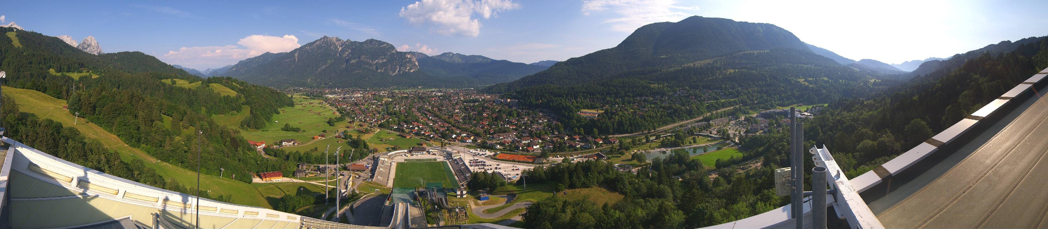 Archiv Foto Webcam Garmisch-Partenkirchen - Olympiaschanze
