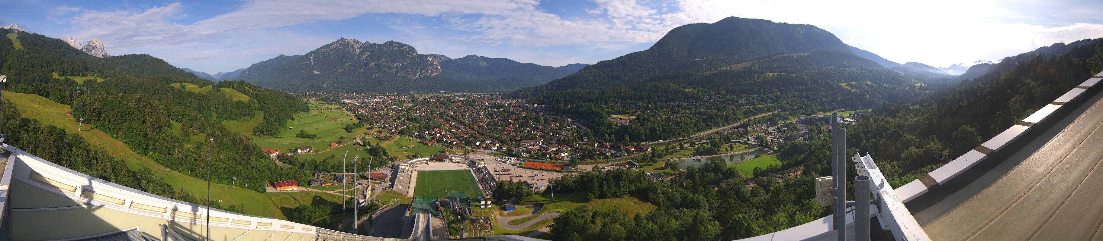 Archiv Foto Webcam Garmisch-Partenkirchen - Olympiaschanze