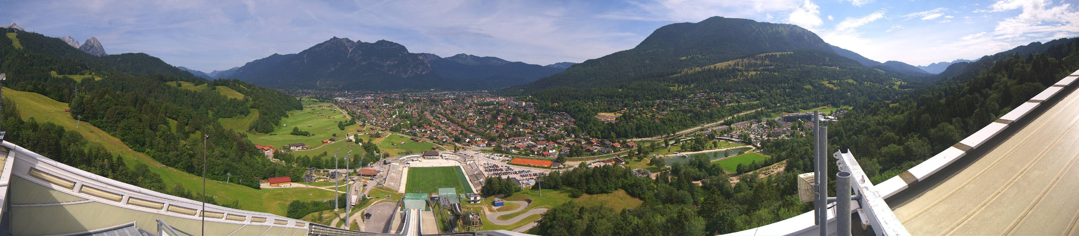 Archiv Foto Webcam Garmisch-Partenkirchen - Olympiaschanze