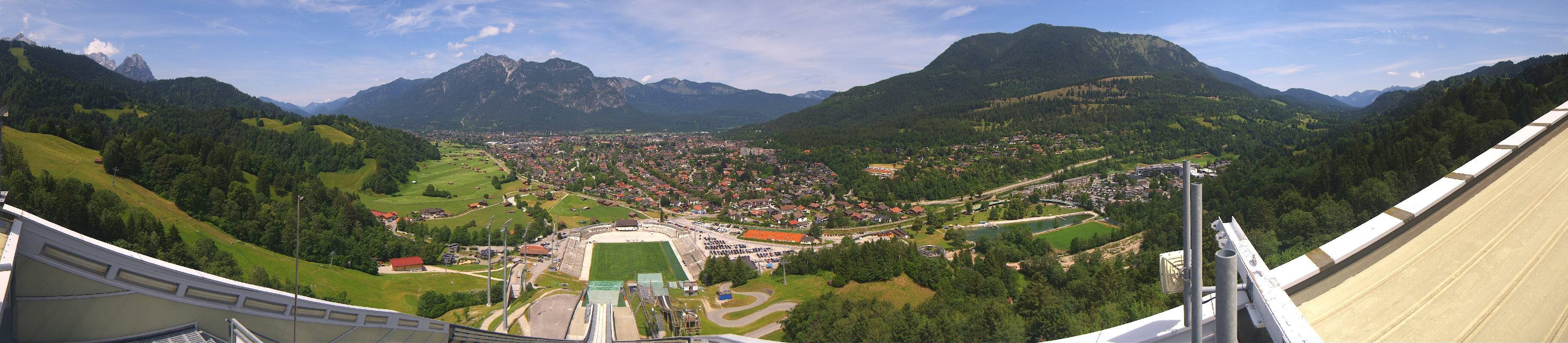 Archiv Foto Webcam Garmisch-Partenkirchen - Olympiaschanze