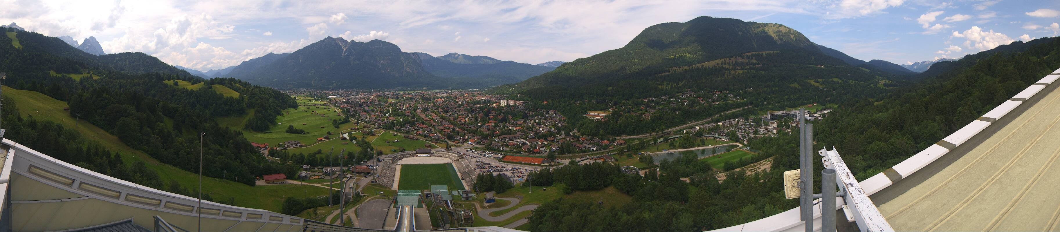 Archiv Foto Webcam Garmisch-Partenkirchen - Olympiaschanze