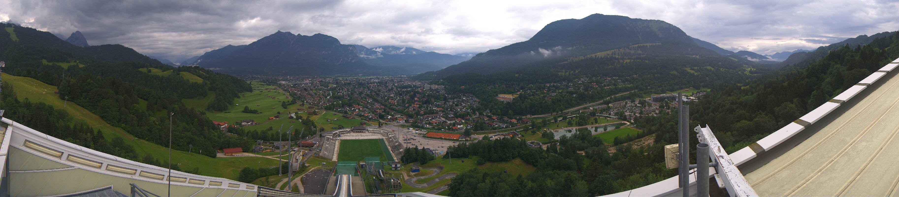 Archiv Foto Webcam Garmisch-Partenkirchen - Olympiaschanze