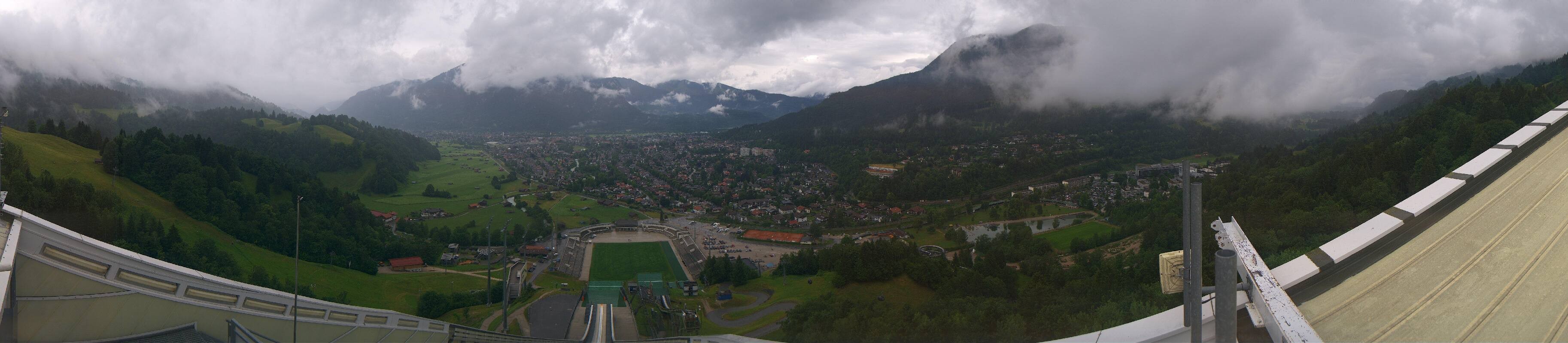 Archiv Foto Webcam Garmisch-Partenkirchen - Olympiaschanze