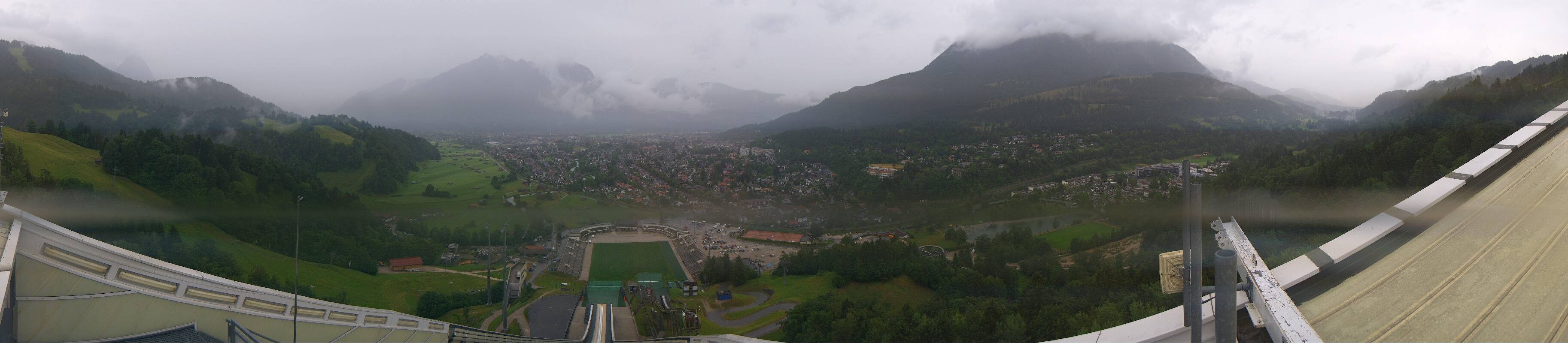 Archiv Foto Webcam Garmisch-Partenkirchen - Olympiaschanze