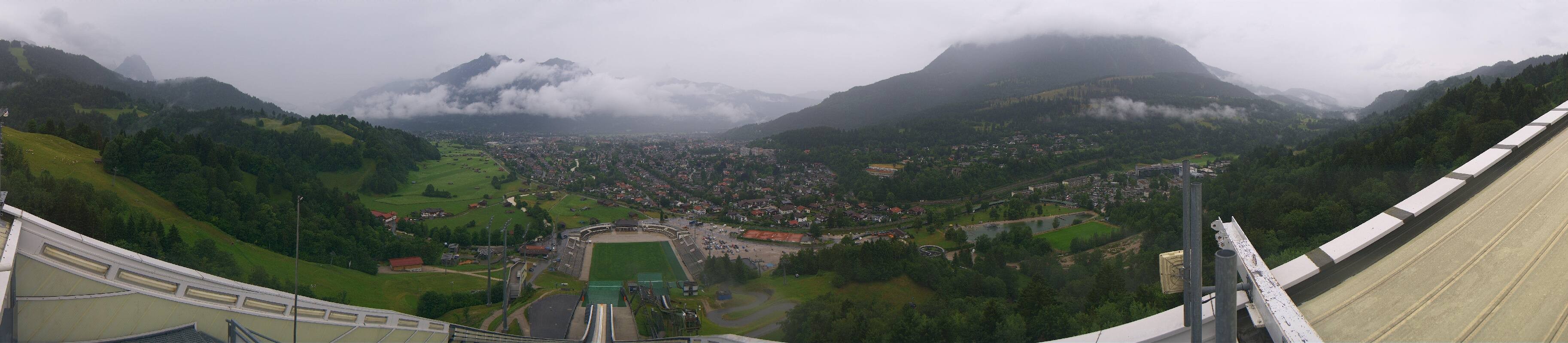 Archiv Foto Webcam Garmisch-Partenkirchen - Olympiaschanze