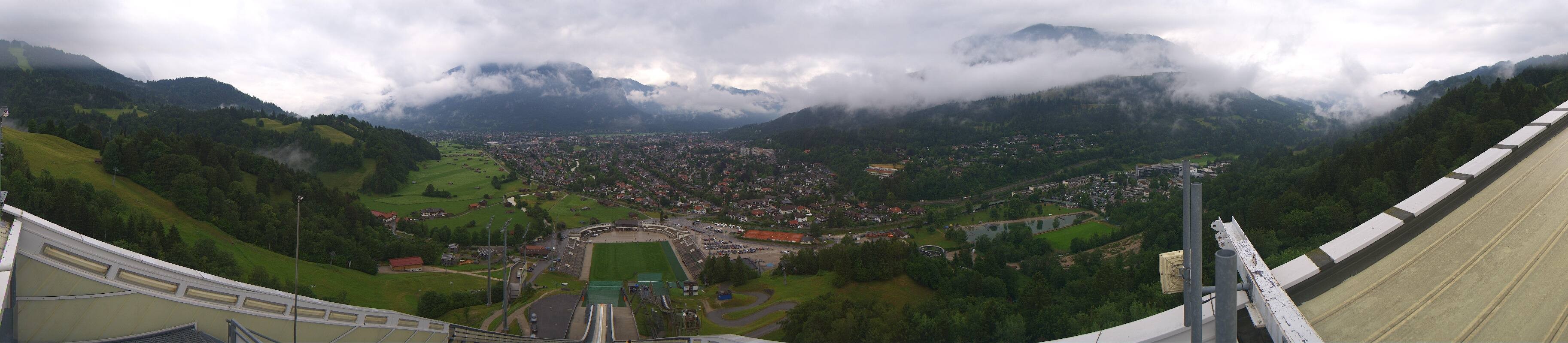 Archiv Foto Webcam Garmisch-Partenkirchen - Olympiaschanze