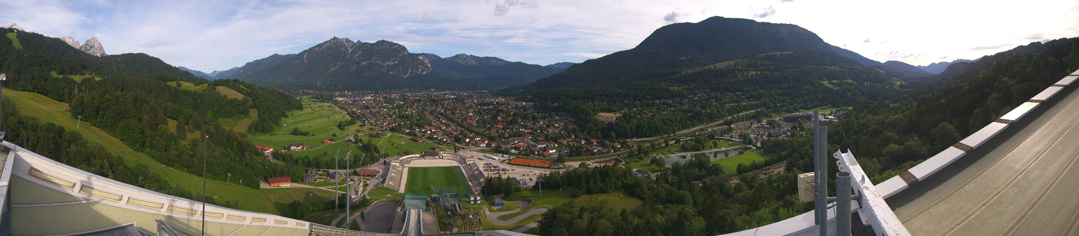 Archiv Foto Webcam Garmisch-Partenkirchen - Olympiaschanze