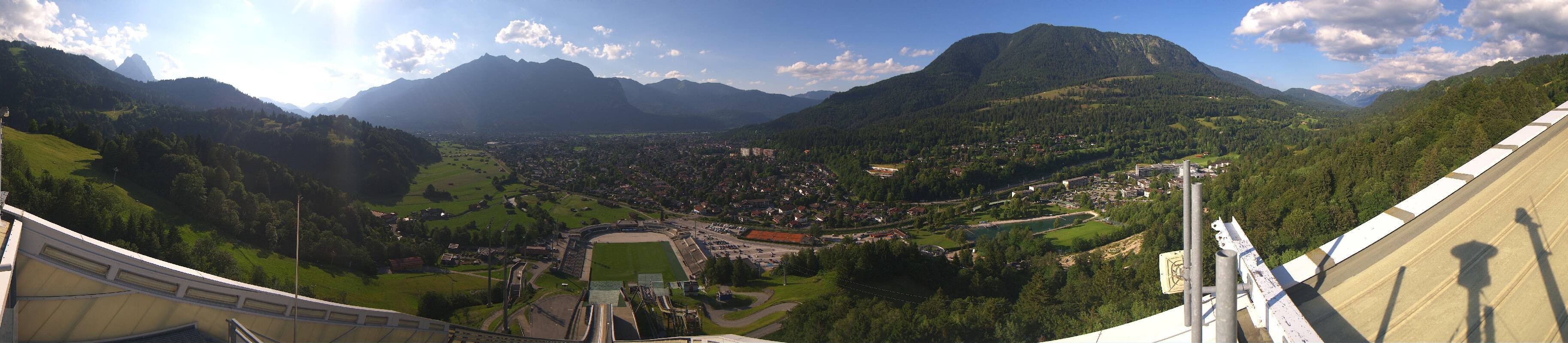 Archiv Foto Webcam Garmisch-Partenkirchen - Olympiaschanze