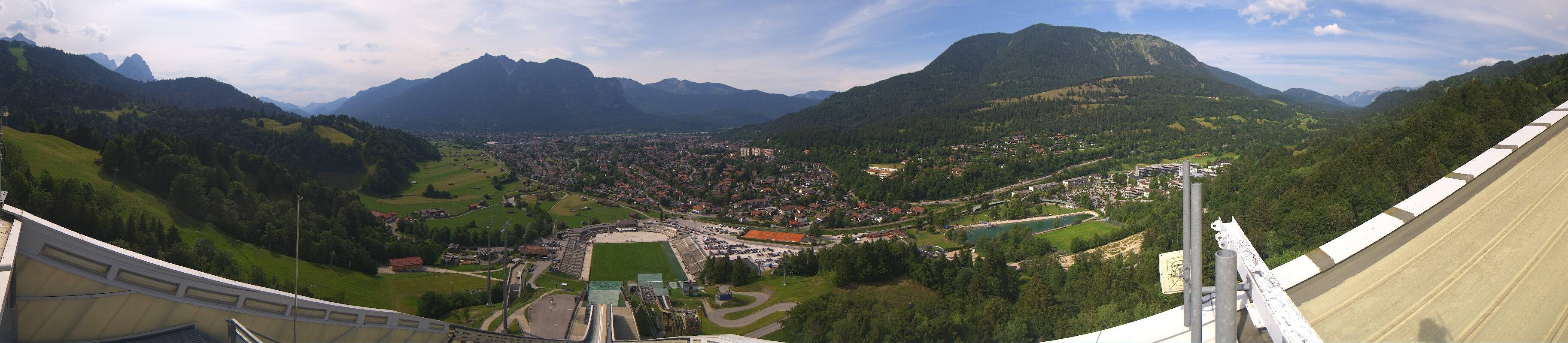 Archiv Foto Webcam Garmisch-Partenkirchen - Olympiaschanze