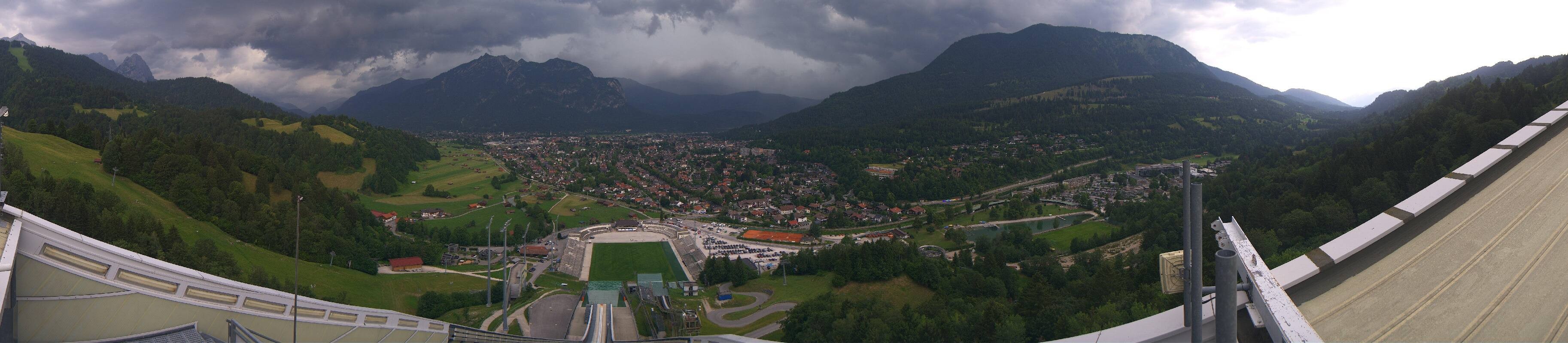 Archiv Foto Webcam Garmisch-Partenkirchen - Olympiaschanze