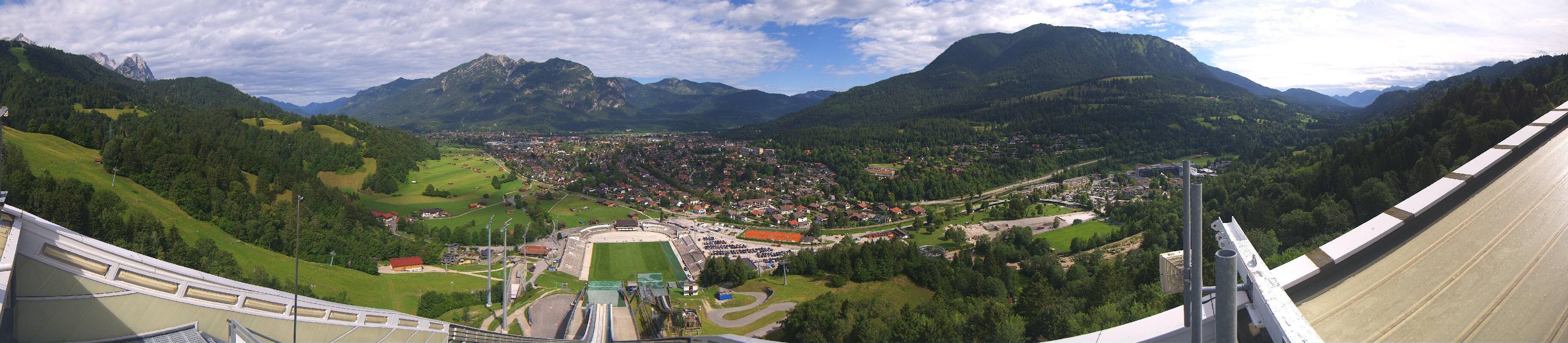 Archiv Foto Webcam Garmisch-Partenkirchen - Olympiaschanze