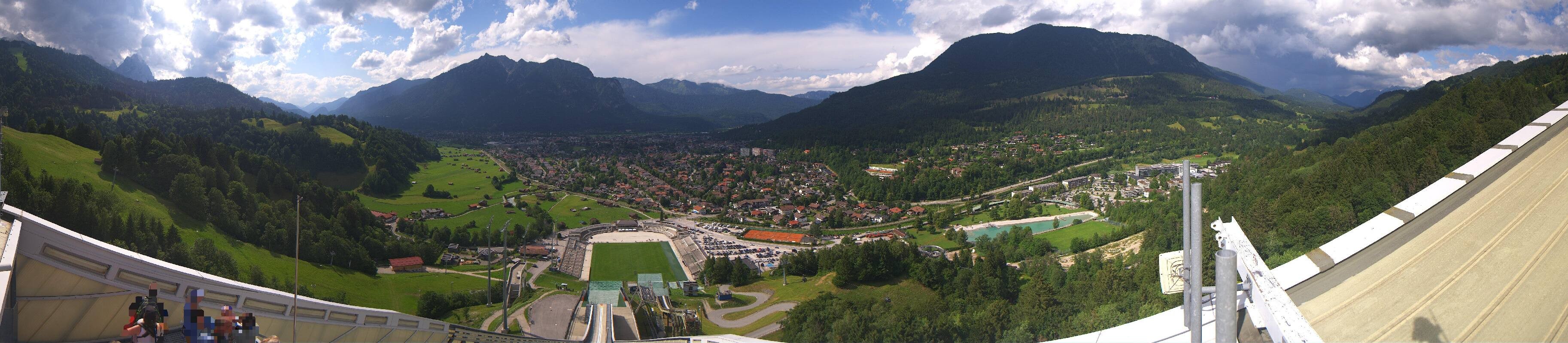 Archiv Foto Webcam Garmisch-Partenkirchen - Olympiaschanze