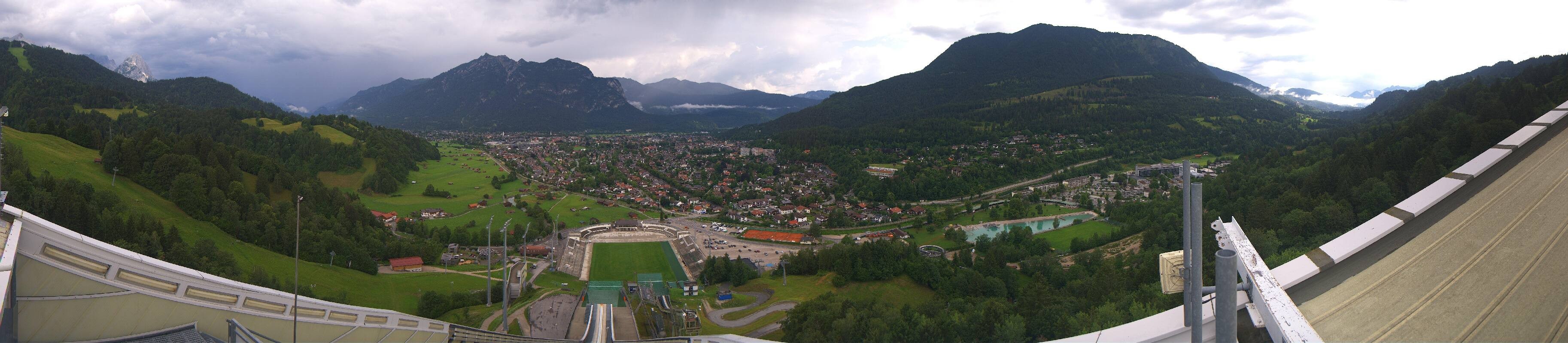 Archiv Foto Webcam Garmisch-Partenkirchen - Olympiaschanze