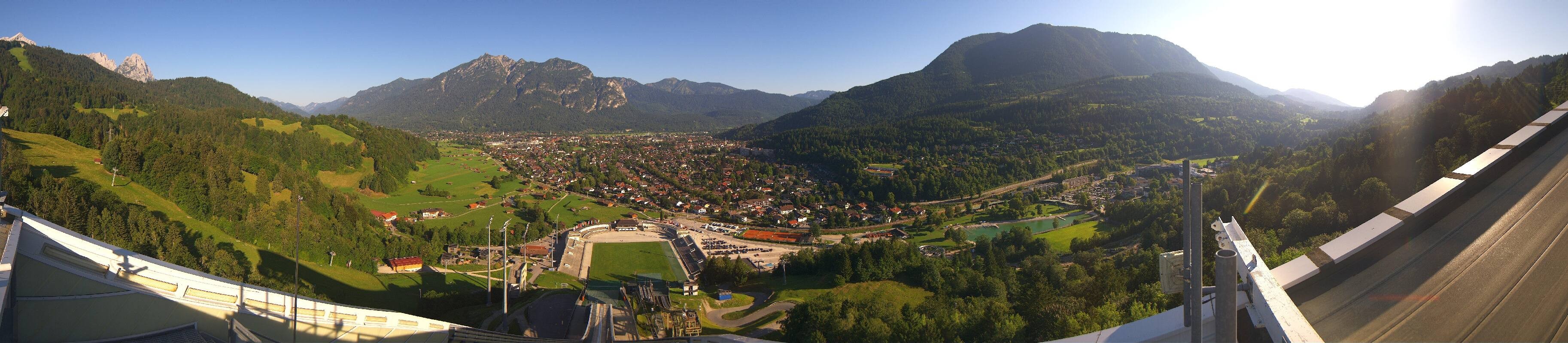Archiv Foto Webcam Garmisch-Partenkirchen - Olympiaschanze