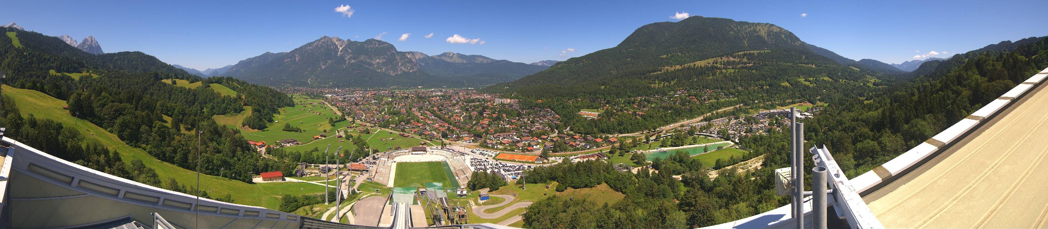 Archiv Foto Webcam Garmisch-Partenkirchen - Olympiaschanze