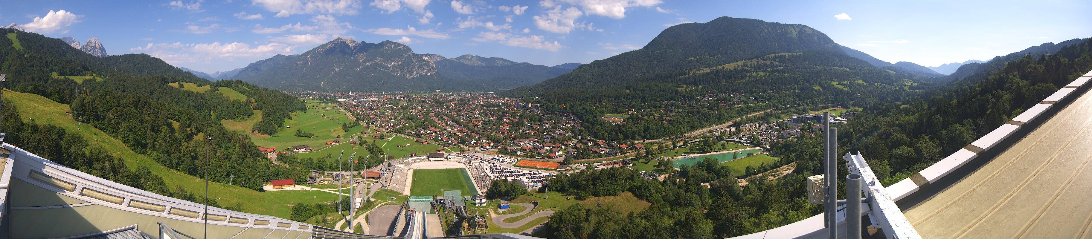 Archiv Foto Webcam Garmisch-Partenkirchen - Olympiaschanze
