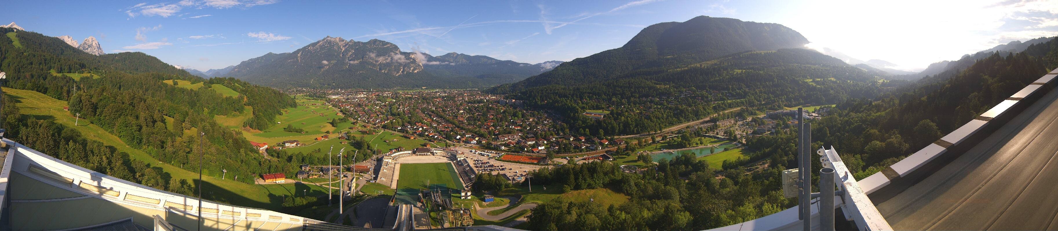 Archiv Foto Webcam Garmisch-Partenkirchen - Olympiaschanze