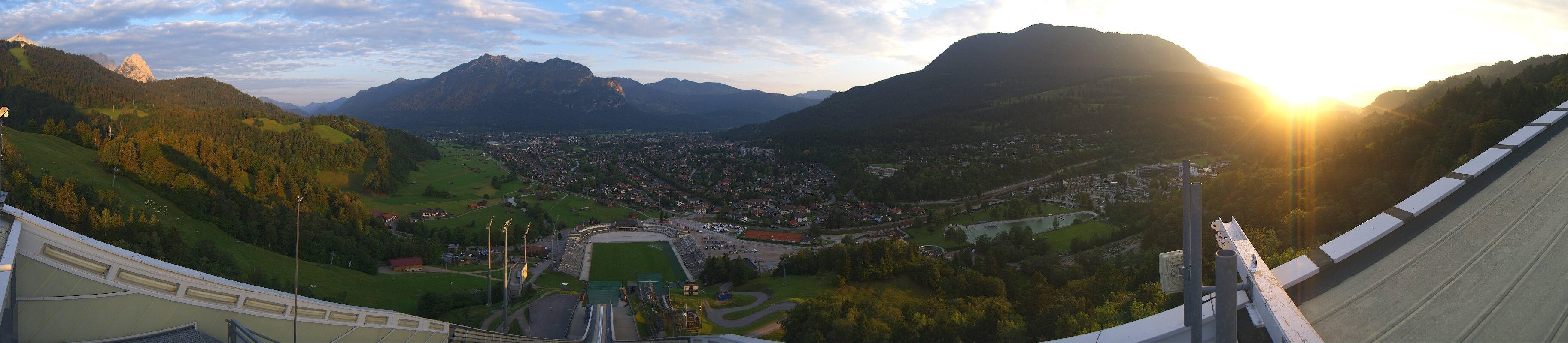 Archiv Foto Webcam Garmisch-Partenkirchen - Olympiaschanze