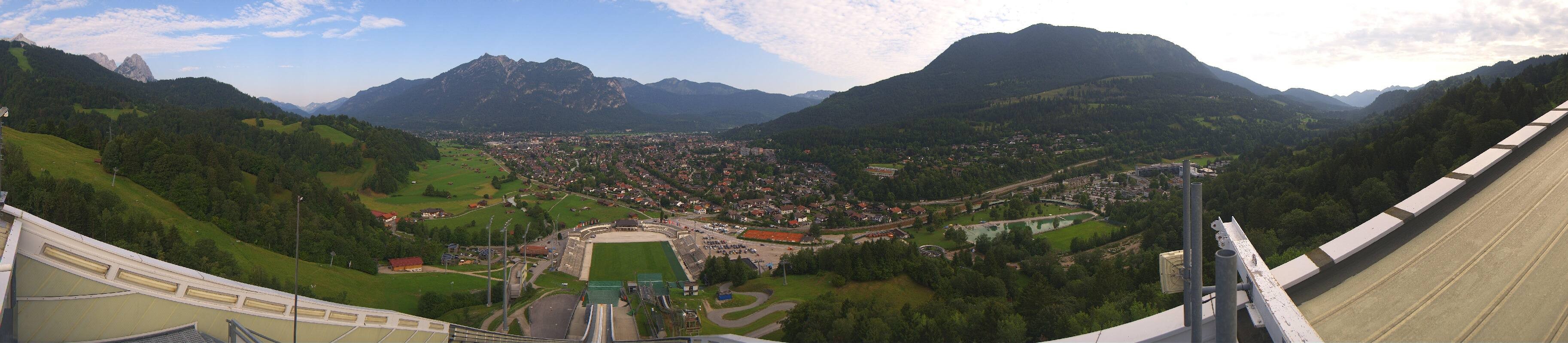 Archiv Foto Webcam Garmisch-Partenkirchen - Olympiaschanze