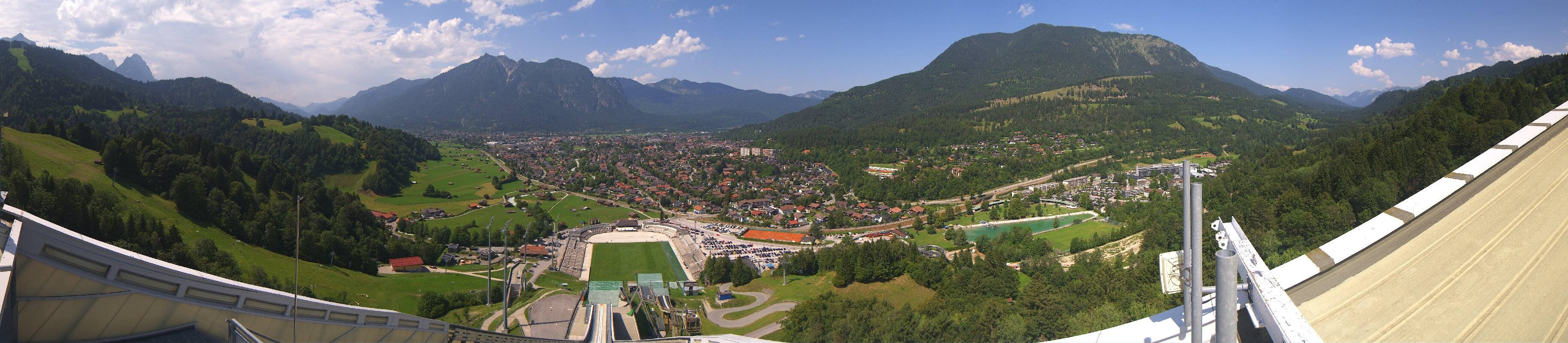 Archiv Foto Webcam Garmisch-Partenkirchen - Olympiaschanze