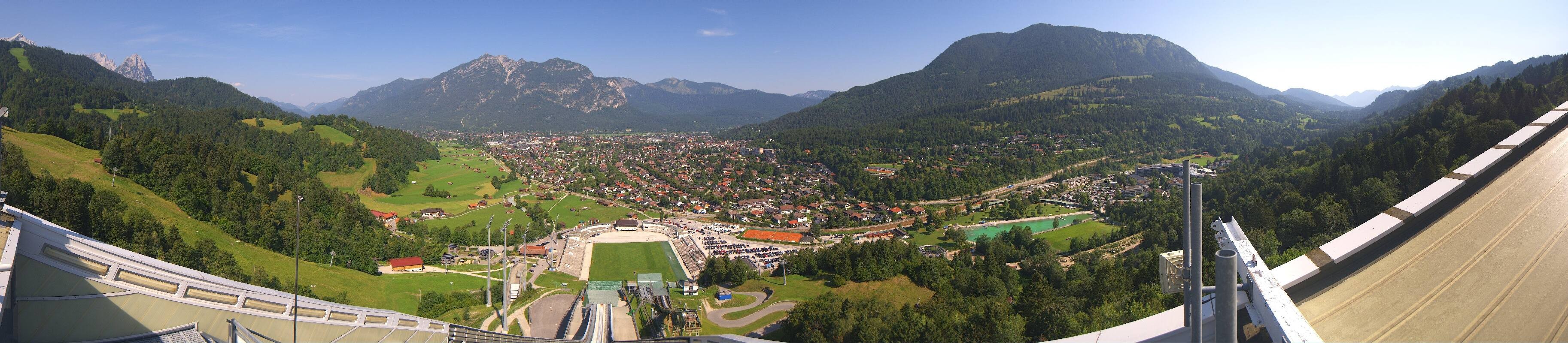 Archiv Foto Webcam Garmisch-Partenkirchen - Olympiaschanze