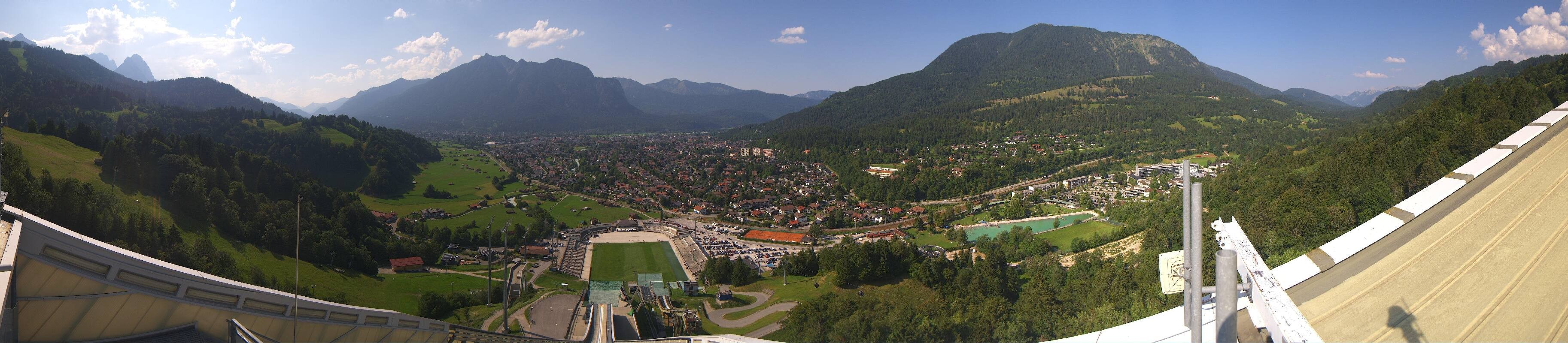 Archiv Foto Webcam Garmisch-Partenkirchen - Olympiaschanze